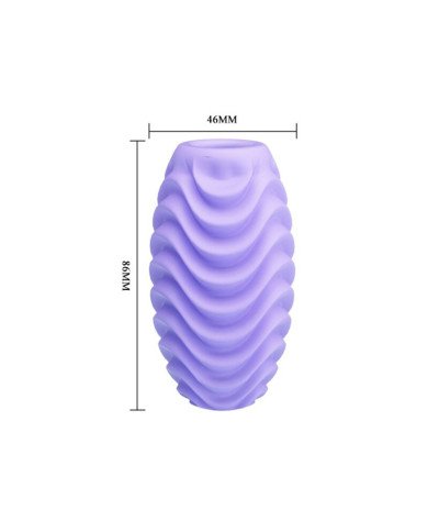 PRETTY LOVE - OEUF MASTURBATEUR LILAS DOUBLE FACE