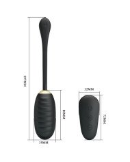 PRETTY LOVE - OEUF VIBRANT RECHARGEABLE DOREEN LUXURY NOIR