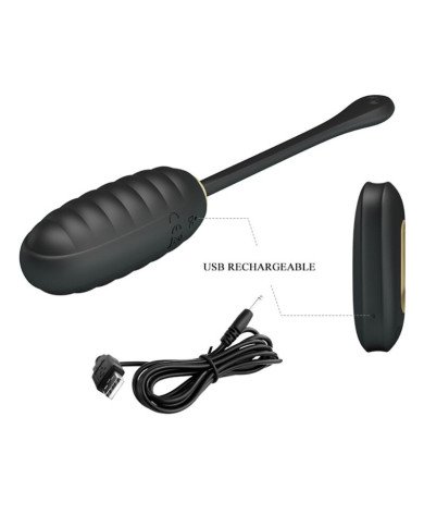 PRETTY LOVE - OEUF VIBRANT RECHARGEABLE DOREEN LUXURY NOIR