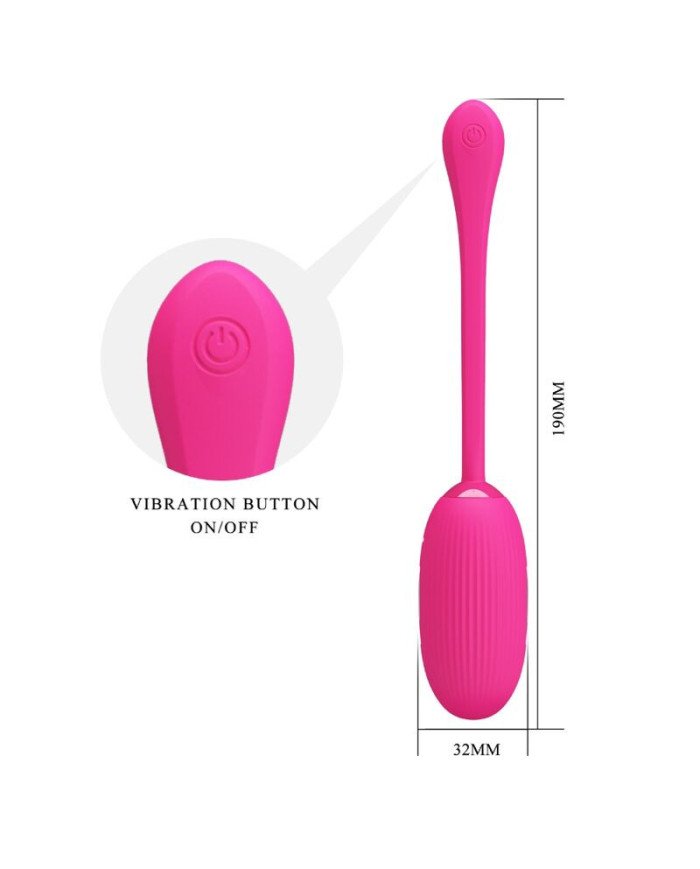 PRETTY LOVE - OEUF VIBRANT RECHARGEABLE DOREEN MAGENTA