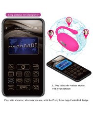 PRETTY LOVE - OEUF VIBRANT RECHARGEABLE DOREEN MAGENTA