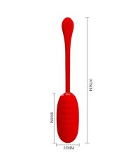 PRETTY LOVE - OEUF VIBRANT RECHARGEABLE KIRK ROUGE