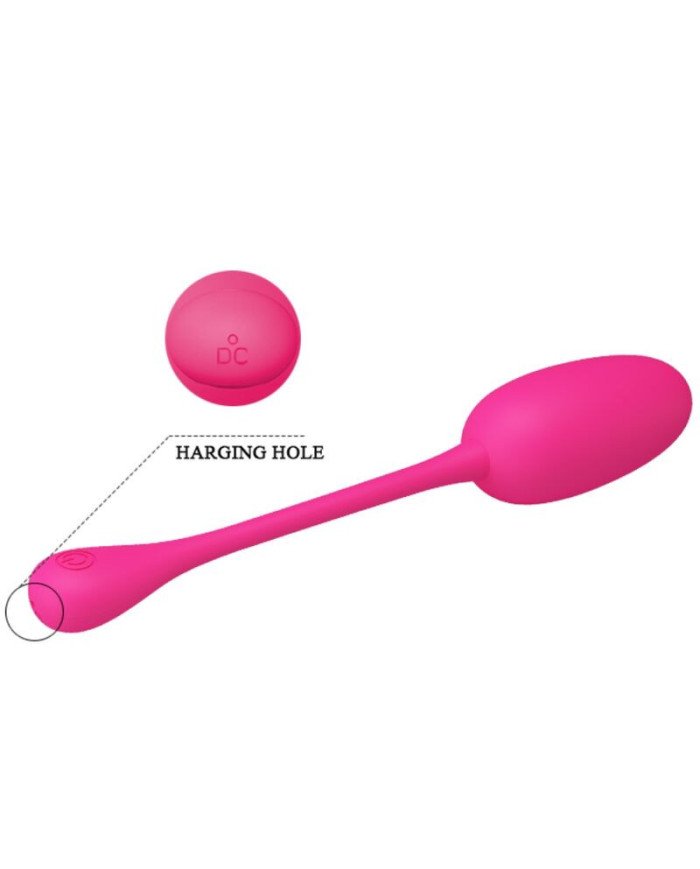 PRETTY LOVE - OEUF VIBRANT RECHARGEABLE KNUCKER ROSE