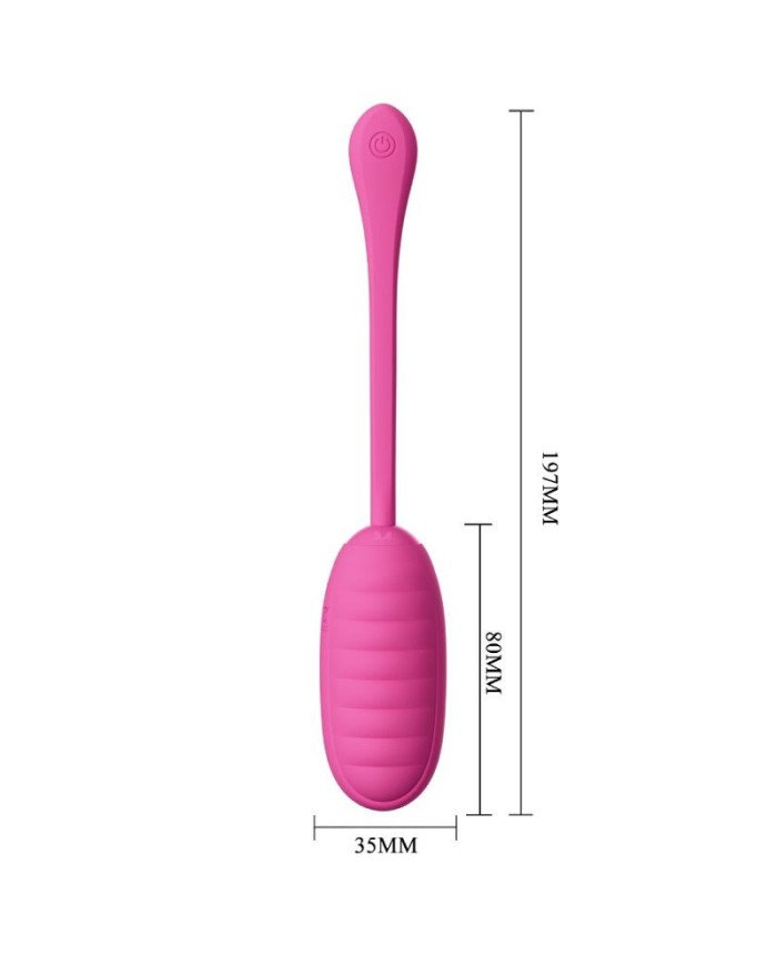 PRETTY LOVE - OEUF VIBRANT RECHARGEABLE ROSE CATALINA