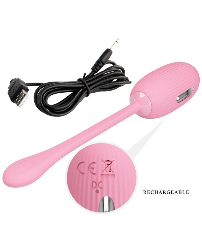 PRETTY LOVE - OEUF VIBRANT RECHARGEABLE ROSE DOREEN