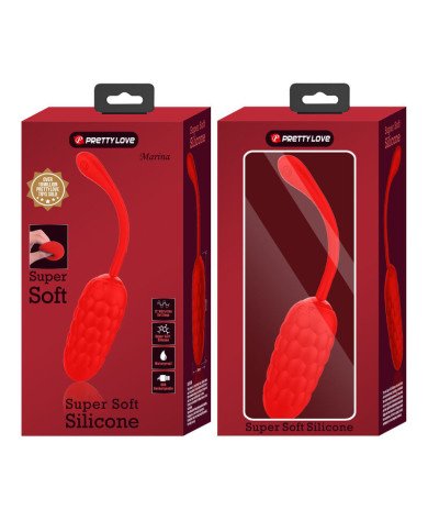 PRETTY LOVE - OEUF VIBRANT TEXTURE MARINE RECHARGEABLE ROUGE