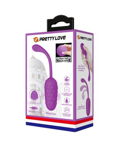 PRETTY LOVE - OEUF VIBRANT TEXTURE MARINE RECHARGEABLE VIOLET