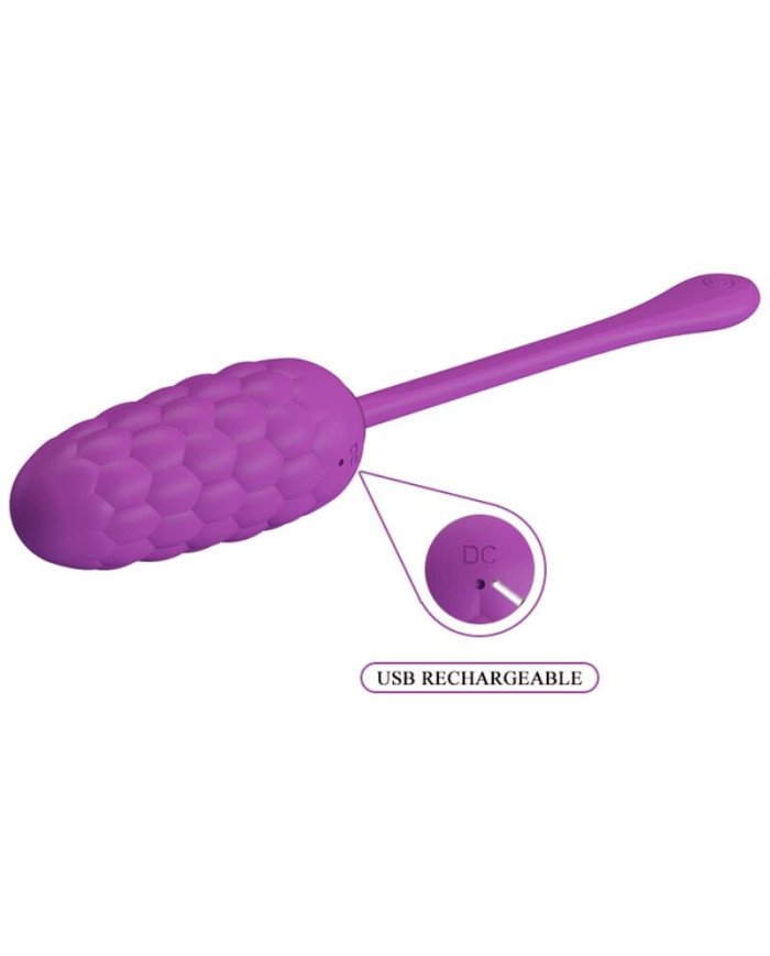 PRETTY LOVE - OEUF VIBRANT TEXTURE MARINE RECHARGEABLE VIOLET