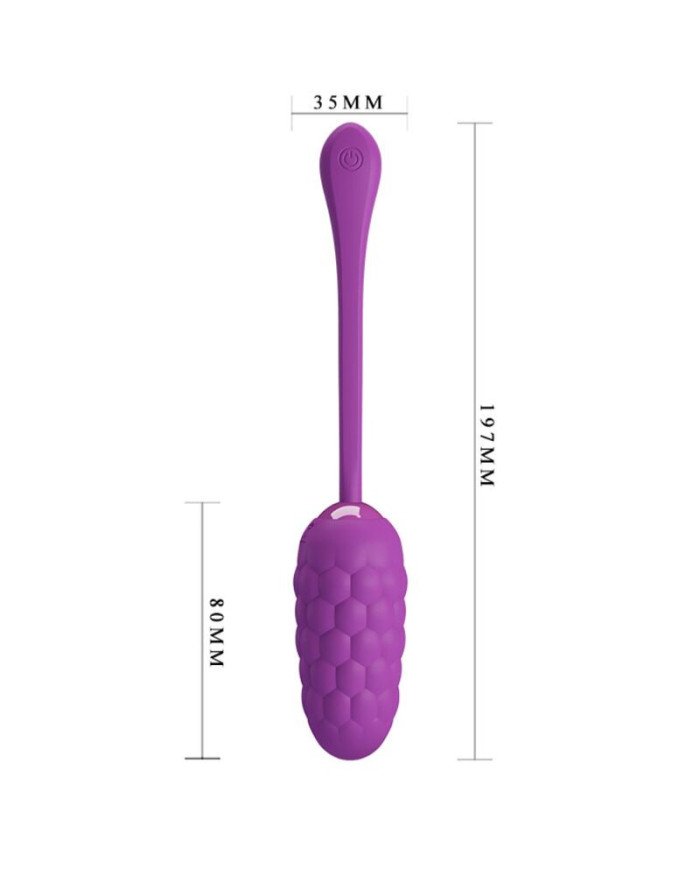 PRETTY LOVE - OEUF VIBRANT TEXTURE MARINE RECHARGEABLE VIOLET
