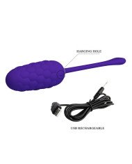 PRETTY LOVE - OEUF VIBRANT TEXTURE MARINE RECHARGEABLE VIOLET