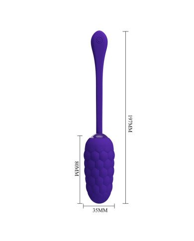 PRETTY LOVE - OEUF VIBRANT TEXTURE MARINE RECHARGEABLE VIOLET