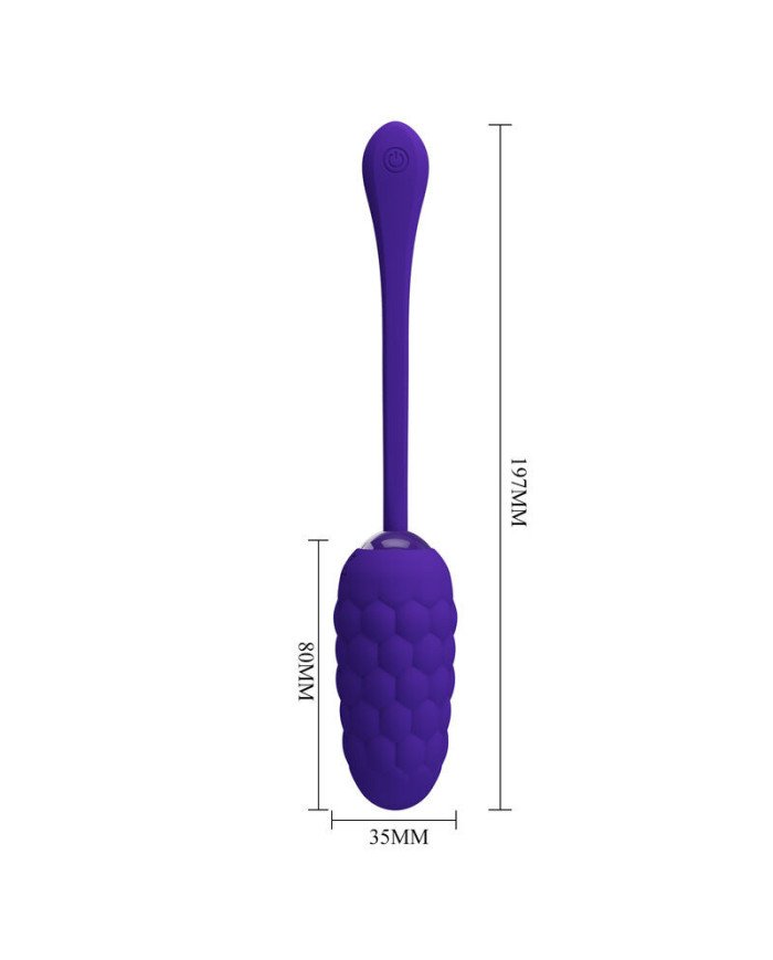 PRETTY LOVE - OEUF VIBRANT TEXTURE MARINE RECHARGEABLE VIOLET