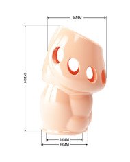 PRETTY LOVE - PÉNIS NATUREL OSCAR PLUS ÉPAIS