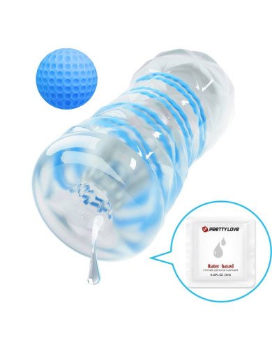 PRETTY LOVE - PETIT MASTURBATEUR SPIRALES BLEUES