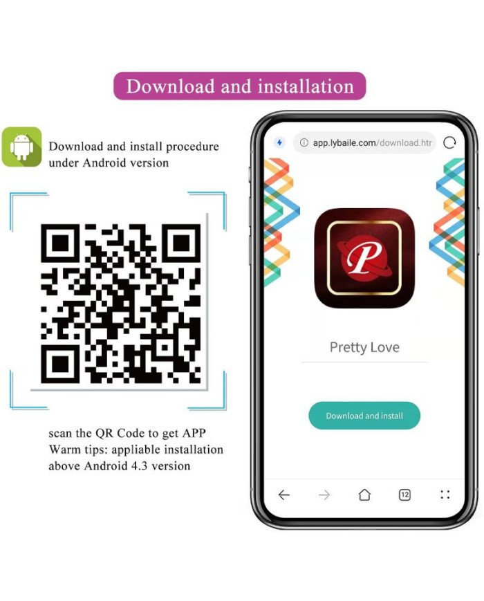 PRETTY LOVE - PLUG ANAL CONTRÔLÉ PAR APPLICATION JEFFERSON NOIR