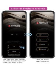 PRETTY LOVE - PLUG ANAL CONTRÔLÉ PAR APPLICATION JEFFERSON NOIR