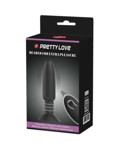 PRETTY LOVE - PLUG AVEC VIBRATION ET ROTATION