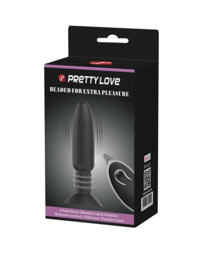 PRETTY LOVE - PLUG AVEC VIBRATION ET ROTATION