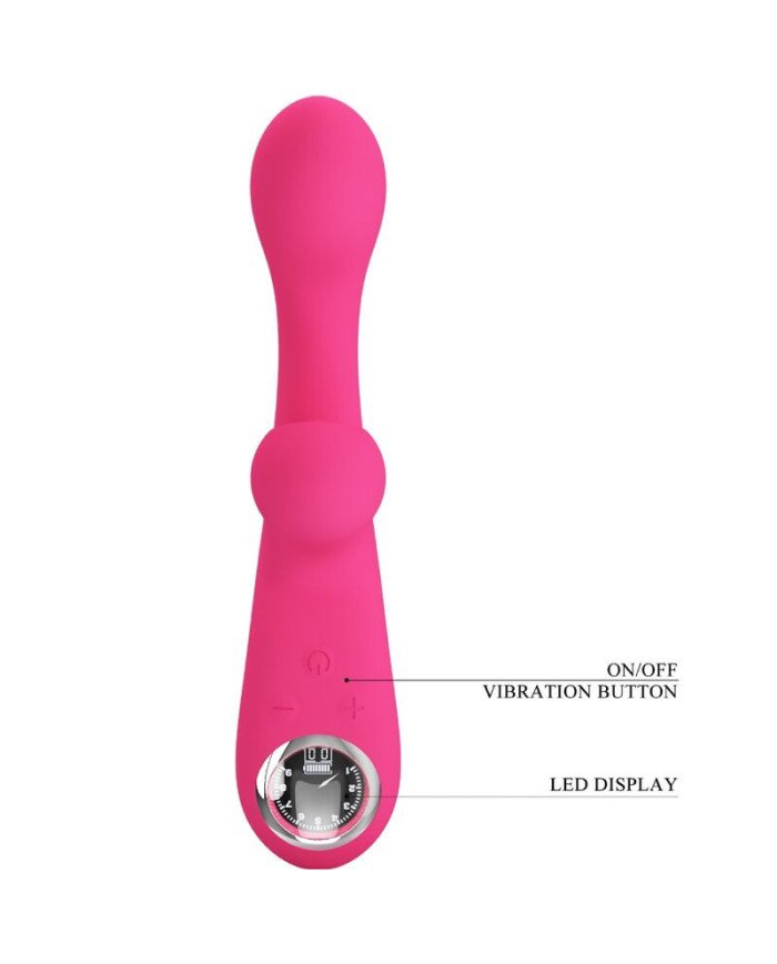 PRETTY LOVE - SKYLAR VIBRATEUR STIMULATEUR ROSE