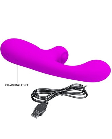 PRETTY LOVE - SKYLAR VIBRATEUR STIMULATEUR VIOLET
