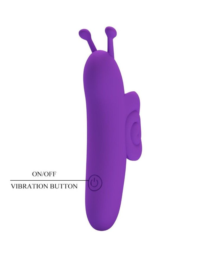 PRETTY LOVE - SNAIL PUISSANT STIMULATEUR DE DOIGTS VIOLET
