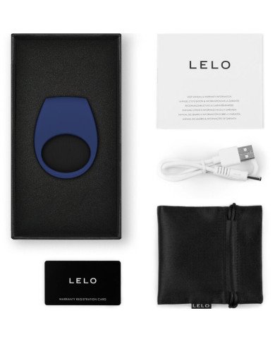 LELO - ANNEAU VIBRATEUR TOR 3 BLEU