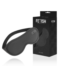 FETISH SUBMISSIVE - MASQUE EN CUIR VÉGAN II AVEC DOUBLURE EN NÉOPRÈNE