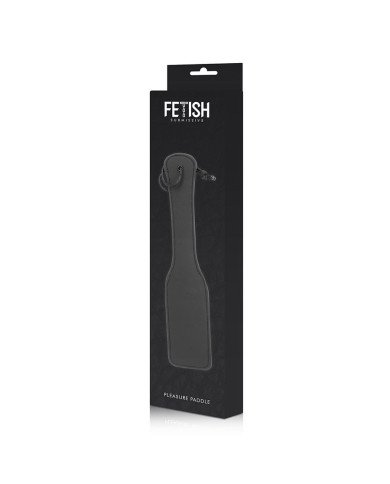 FETISH SUBMISSIVE - PADDLE NOIR AVEC COUTURES