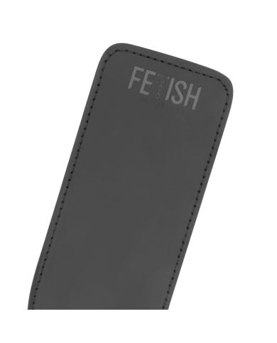 FETISH SUBMISSIVE - PADDLE NOIR AVEC COUTURES