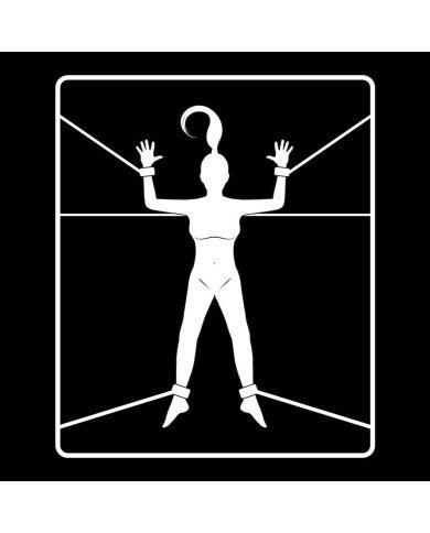 FETISH SUBMISSIVE - ENSEMBLE DE MENOTTES ET LIENS AVEC DOUBLURE EN NOPRÈNE
