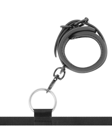 FETISH SUBMISSIVE - ENSEMBLE DE RETENUE DE LIT DE LUXE AVEC DOUBLURE EN NÉOPRÈNE