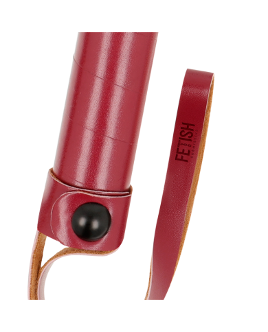 FETISH SUBMISSIVE DARK ROOM - FLOGGER EN CUIR VÉGÉTAL