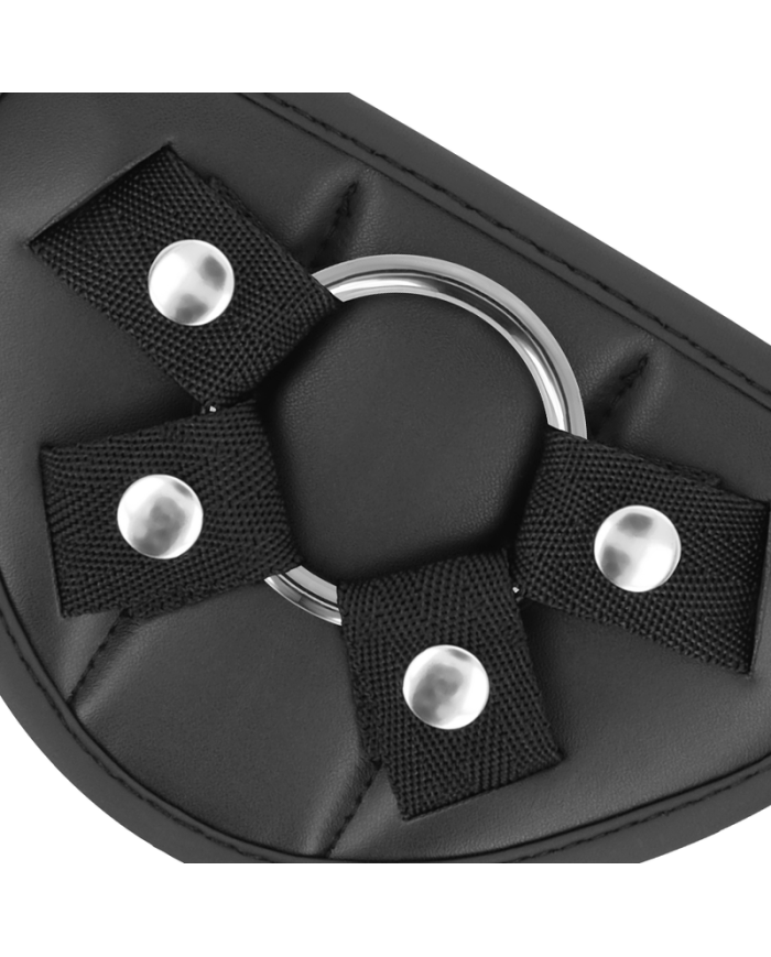 FETISH SUBMISSIVE CYBER STRAP - HARNAIS TÉLÉCOMMANDE ET BALLE VIBRANTE TECHNOLOGIE WATCME L