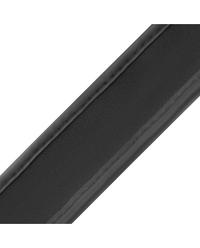 FETISH SUBMISSIVE - COLLIER ET MENOTTES EN CUIR VÉGAN AVEC DOUBLURE EN NOPRÈNE