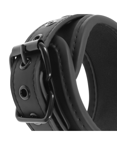 FETISH SUBMISSIVE - COLLIER CHAÎNE DOUBLURE EN NOPRÈNE