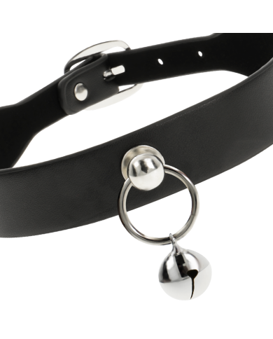 COQUETTE CHIC DESIRE - COLLIER CUIR VEGAN FEMME HOCHET/CERCEAU