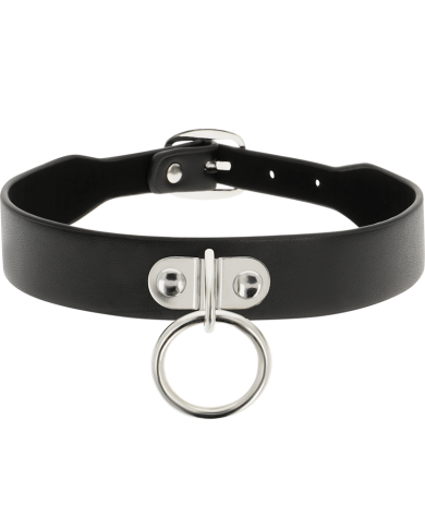 COQUETTE CHIC DESIRE - COLLIER EN CUIR VEGAN FEMME FÉTICHE