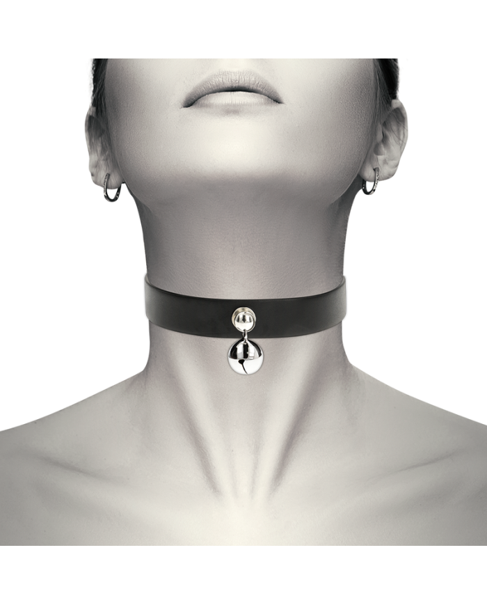 COQUETTE CHIC DESIRE - COLLIER EN CUIR VEGAN FEMME HOCHET