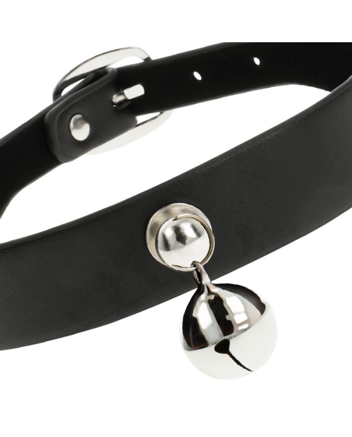 COQUETTE CHIC DESIRE - COLLIER EN CUIR VEGAN FEMME HOCHET