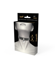 COQUETTE CHIC DESIRE - COLLIER EN CUIR VEGAN FEMME HOCHET
