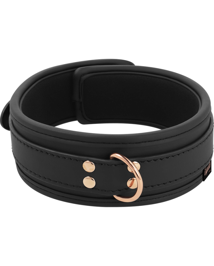 COQUETTE CHIC DESIRE - COLLIER FANTAISIE EN CUIR VÉGAN AVEC BRACELET ET DOUBLURE EN NÉOPRÈNE