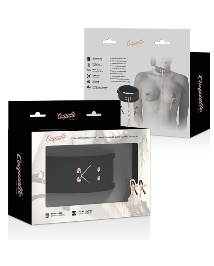COQUETTE CHIC DESIRE - COLLIER PINCE TIP FANTAISIE AVEC DOUBLURE EN NÉOPRÈNE
