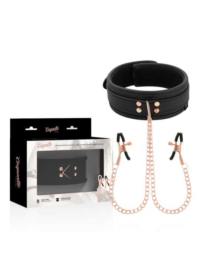 COQUETTE CHIC DESIRE - COLLIER PINCE TIP FANTAISIE AVEC DOUBLURE EN NÉOPRÈNE