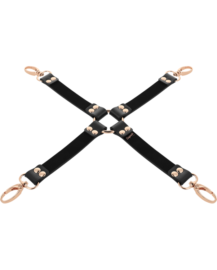 COQUETTE CHIC DESIRE - CRAVATE DE PORC FANTAISIE EN CUIR VÉGÉTAL