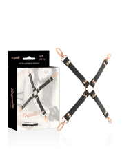COQUETTE CHIC DESIRE - CRAVATE DE PORC FANTAISIE EN CUIR VÉGÉTAL