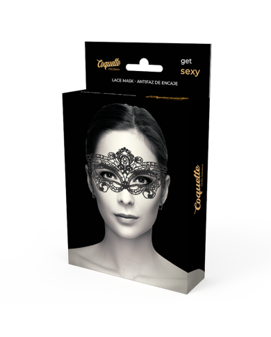 COQUETTE CHIC DESIRE - MASQUE FINE DENTELLE NOIRE