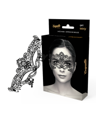 COQUETTE CHIC DESIRE - MASQUE LARGE EN DENTELLE NOIRE