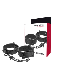 DARKNESS - MENOTTES TEXTURÉES LARGES ET MINCE