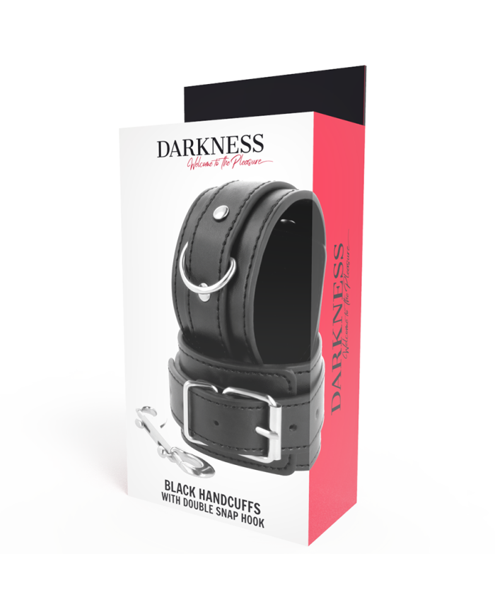 DARKNESS - MENOTTES AVEC DOUBLE MOUSQUETON