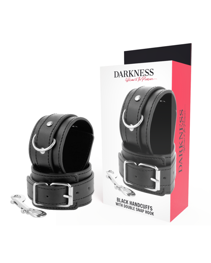DARKNESS - MENOTTES AVEC DOUBLE MOUSQUETON